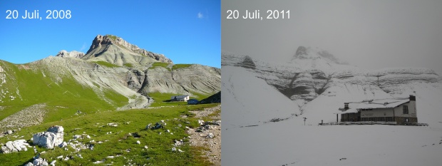 The Dolomites july 2008 and 2011